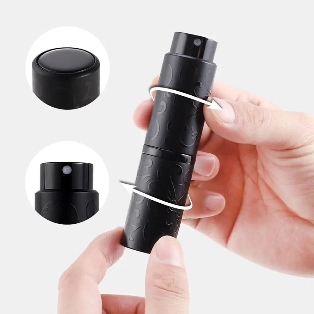 10ml Refillable Travel Perfume Atomizer Bottles | 3/4/6-Pack Perfume Atomizer Set QXL