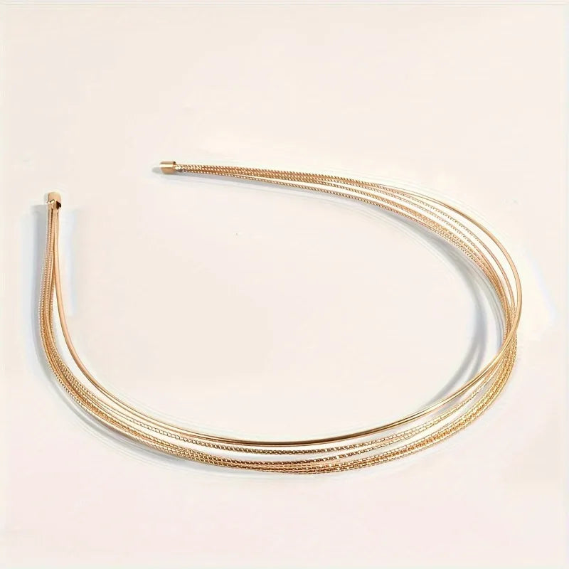 Multilayer Wide Non-Slip Headband | Women's Hair Hoop Wide Hair Headband QXL