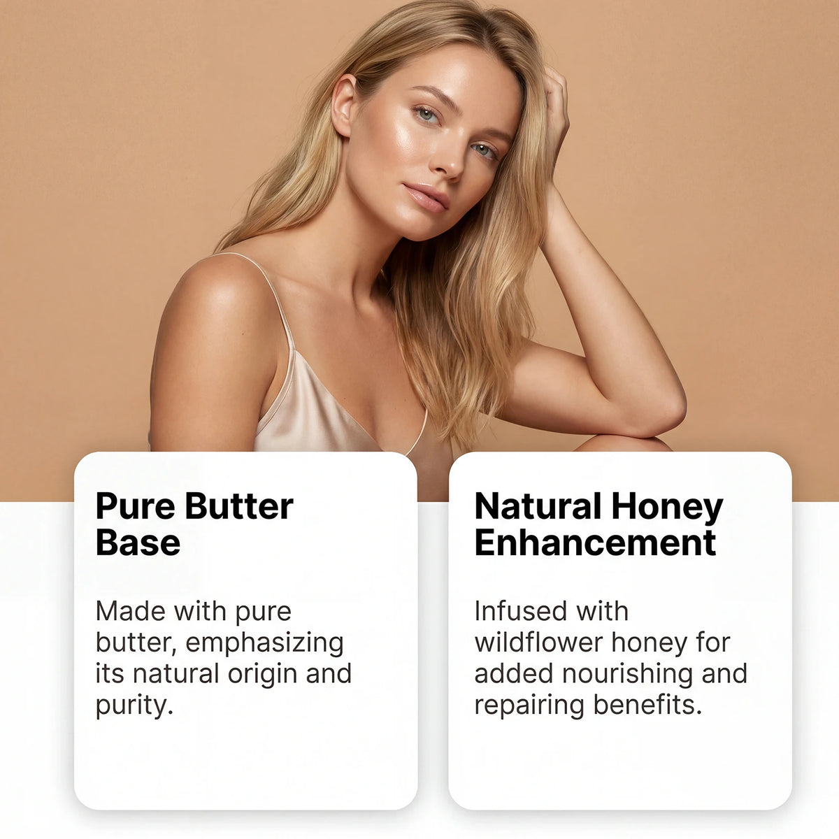 Woodsleep Beef Tallow & Honey Skin Balm 60g | Moisturizer Skin Moisturizer Balm QXL