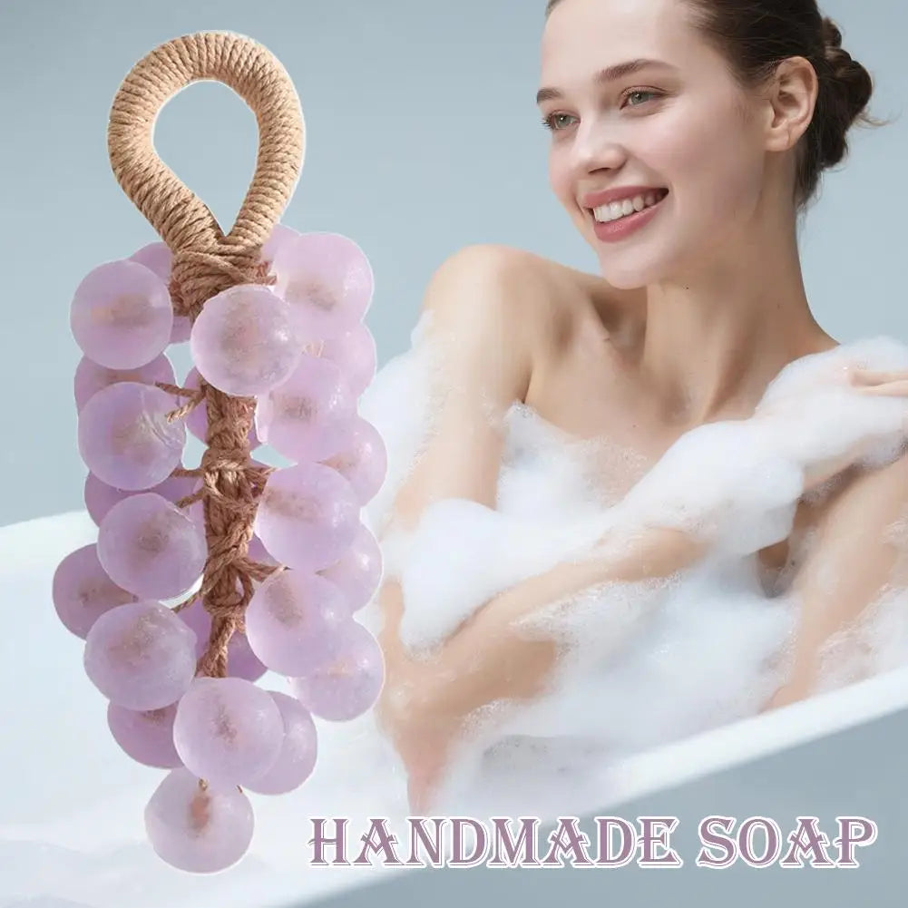 Handmade Crystal Grape Soap Bar | Scented Decorative Gift Set Decorative Soap Bar QXL