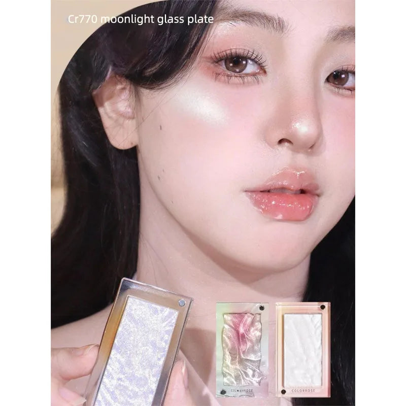 Water Ripple Highlighter Powder – Brightening Face Contour Highlighter Powder QXL