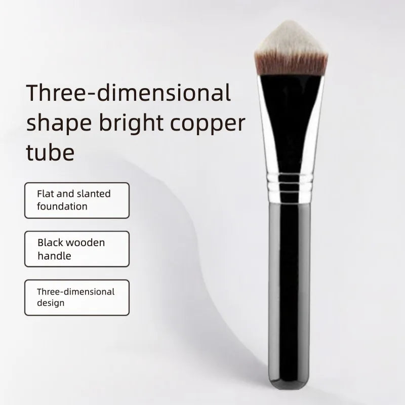3D Pyramid Contouring Foundation Brush | Makeup Artist Tool Foundation Brush QXL