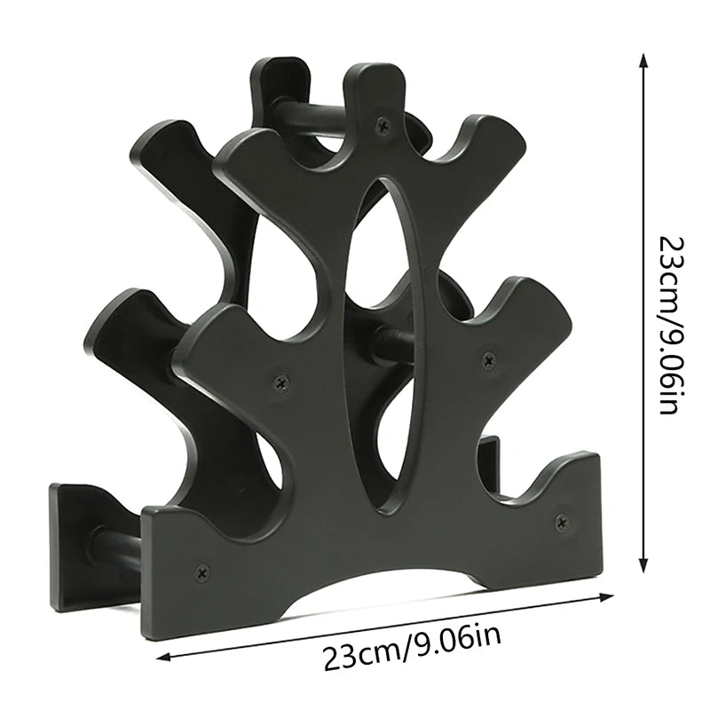 3-Tier Dumbbell Storage Rack | Home & Gym Weight Stand Dumbbell Storage Rack QXL