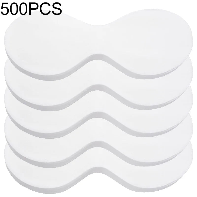 500/1000-Pack Disposable Cotton Eye Mask Pads – Ultrathin DIY Disposable Eye Pads QXL 500pcs