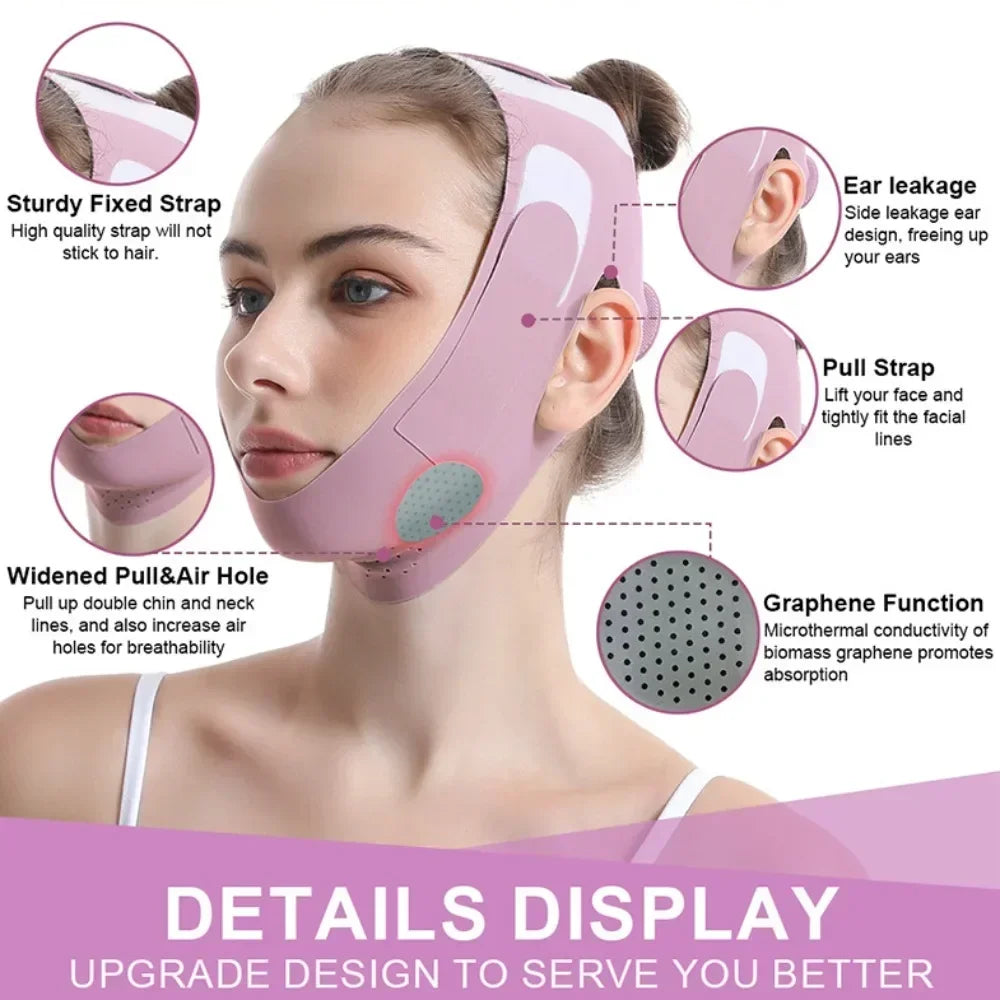 V-Line Face Slimming Bandage | Chin Lift & Contour Belt Face Slimming Bandage QXL