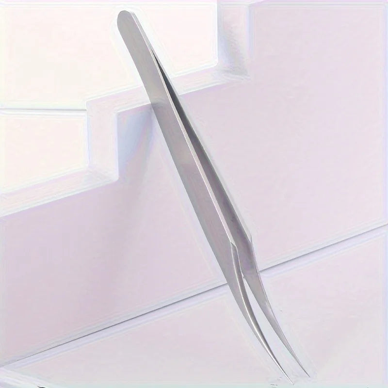 Stainless Steel Dolphin Clip Eyelash Tweezer | Precision Tool Eyelash Tweezer QXL