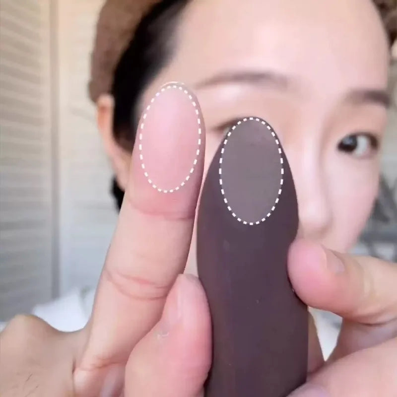 Finger Shape Makeup Sponge Puff | Concealer & Foundation Blender Makeup Sponge Puff QXL
