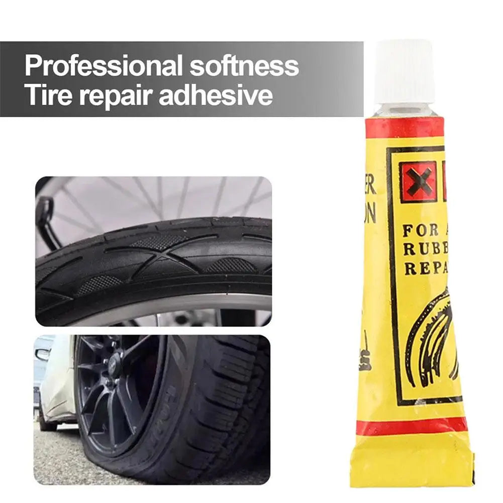 Car Tire Repair Rubber Adhesive Glue | Strong Sealant 10g Tire Repair Adhesive QXL
