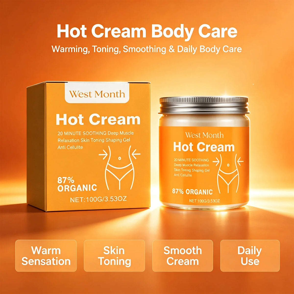 Firming Body Cream – Tighten, Hydrate & Brighten Skin Firming Body Cream QXL