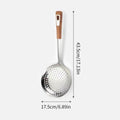 Stainless Steel Mesh Oil Skimmer & Colander Spoon 12–18" Mesh Colander Spoon QXL XL