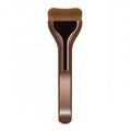 Curved Foundation Brush | Soft Bristle Even Coverage Foundation Makeup Brush QXL Chocolate