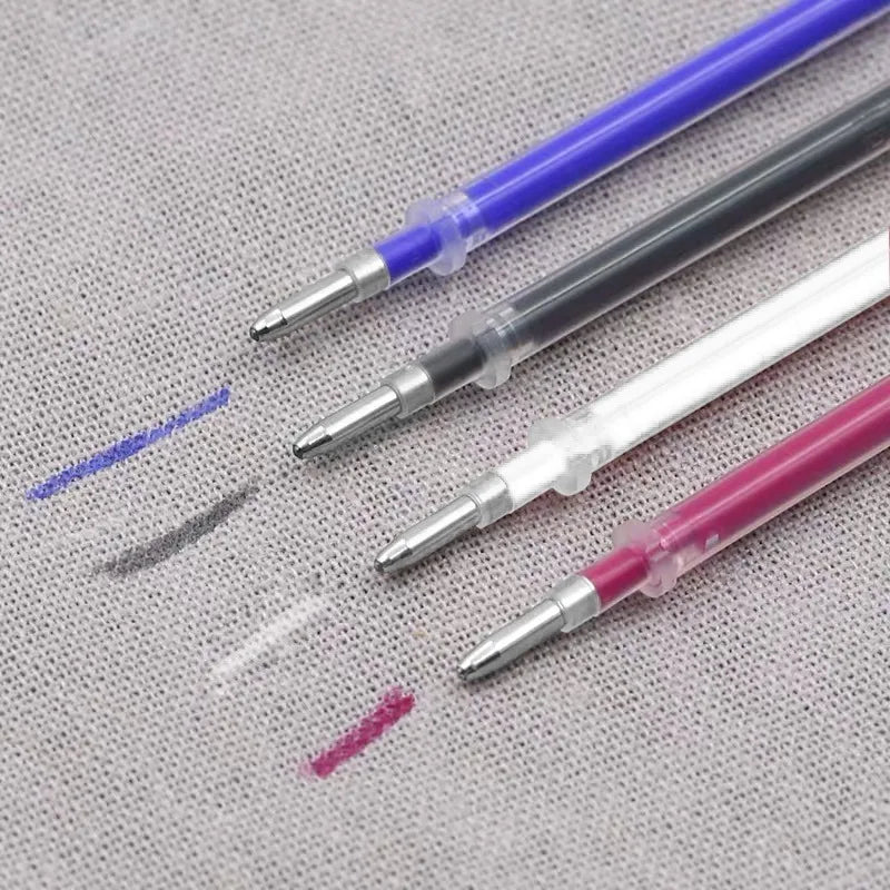 Heat-Erase Fabric Marking Pen | 40 Refills for Sewing & Leather Fabric Marking Pen QXL