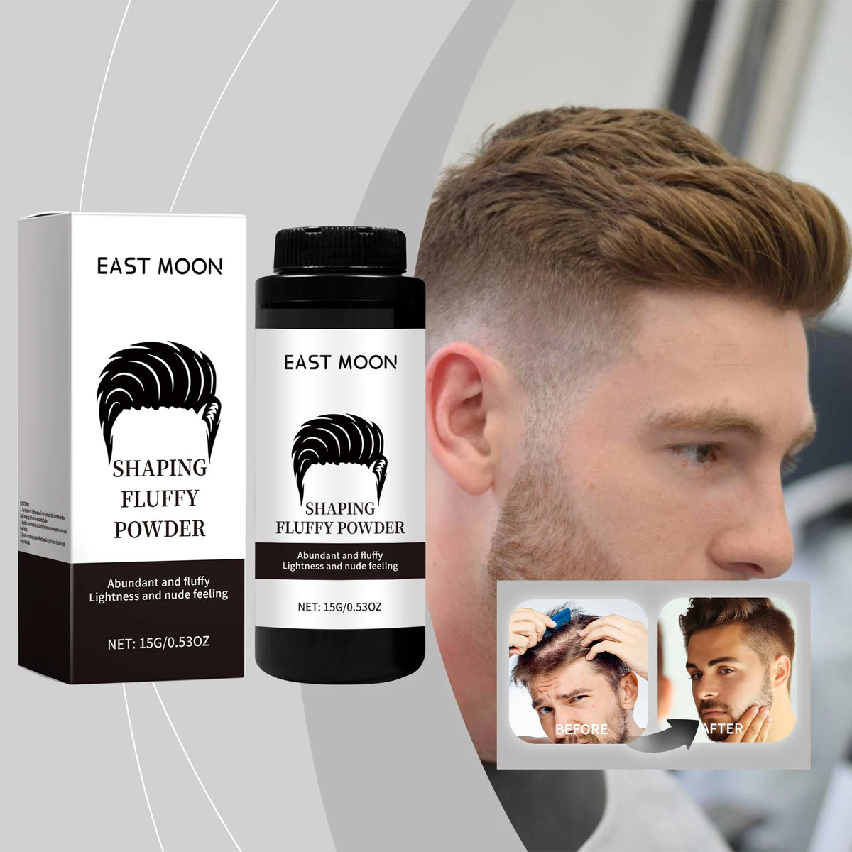 Volumizing Hair Styling Powder | Oil Control & Fluffy Lift Hair Styling Powder QXL