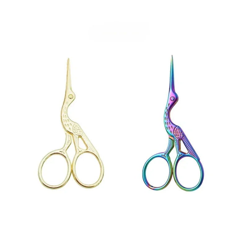 Stainless Steel Nose, Ear & Eyebrow Scissors | Round Tip Grooming Scissors QXL