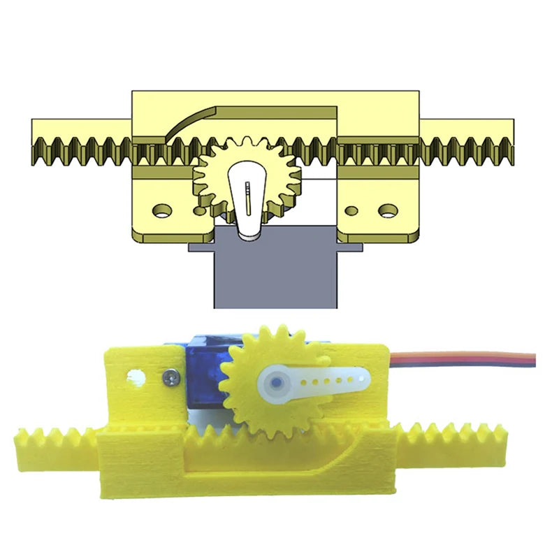 Linear Servo Robot Arm Kit 9g | DIY Robotics Science Kit Robotics DIY Kit QXL