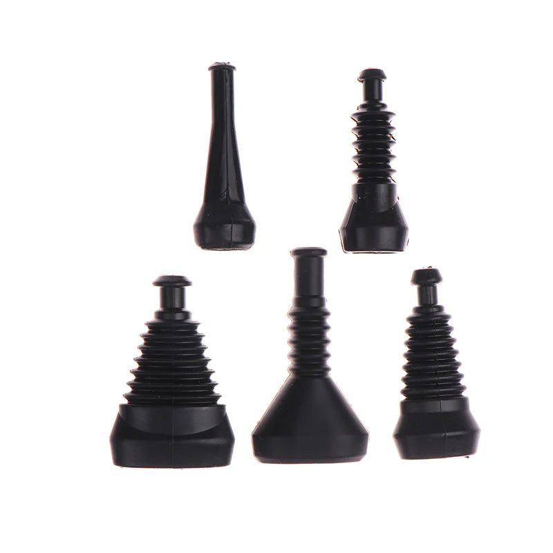 5-Pack Weatherproof Silicone Boot Caps for 2–5 Pin Car Connectors Connector Boot Cap QXL