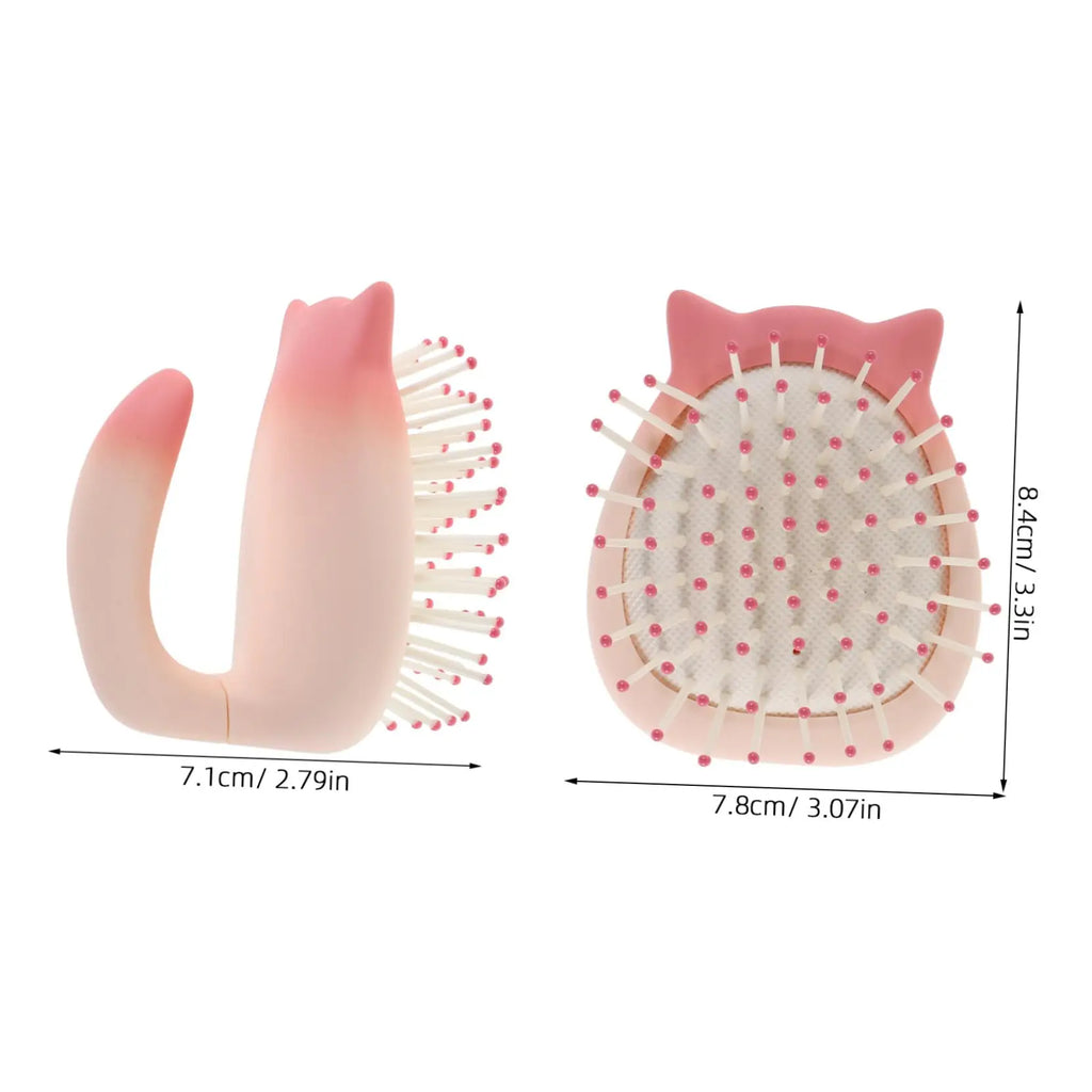 Mini Paddle Hairbrush | Kids Travel Scalp Massage Comb Kids Travel Hairbrush QXL