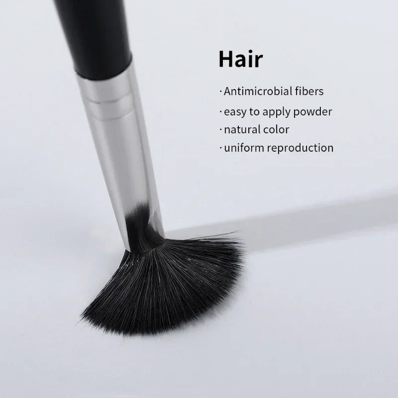 Angled Nose Contour & Eyebrow Brush | Soft Synthetic Makeup Makeup Contour Brush QXL