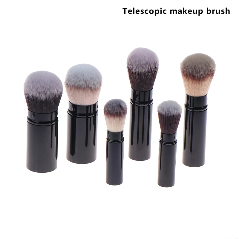 Retractable Kabuki Brush | Powder, Blush & Foundation Retractable Makeup Brush QXL