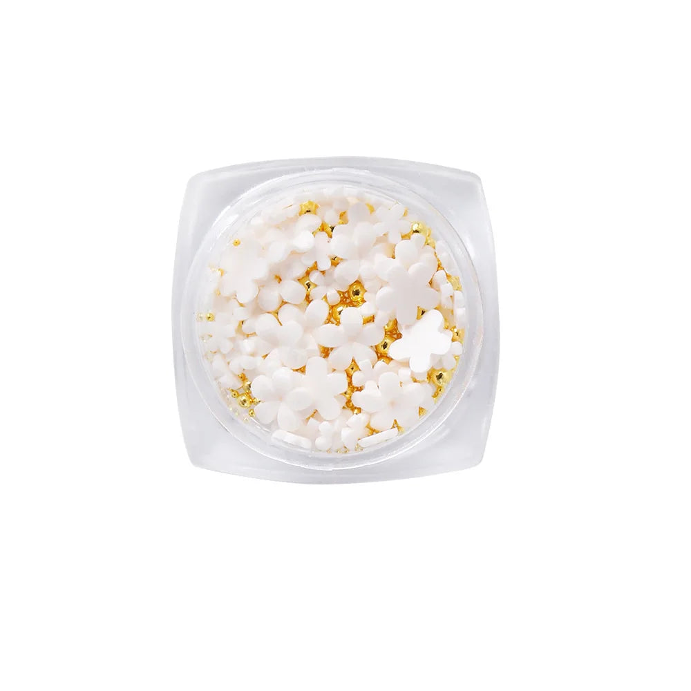 Color-Changing Flower Nail Sequins | Gradient Glitter 6 Colors Nail Art Sequins QXL