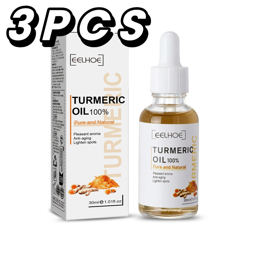 Eelhoe Turmeric Face Serum – Brightening & Dark Spot Essence Brightening Face Serum QXL 3PCS