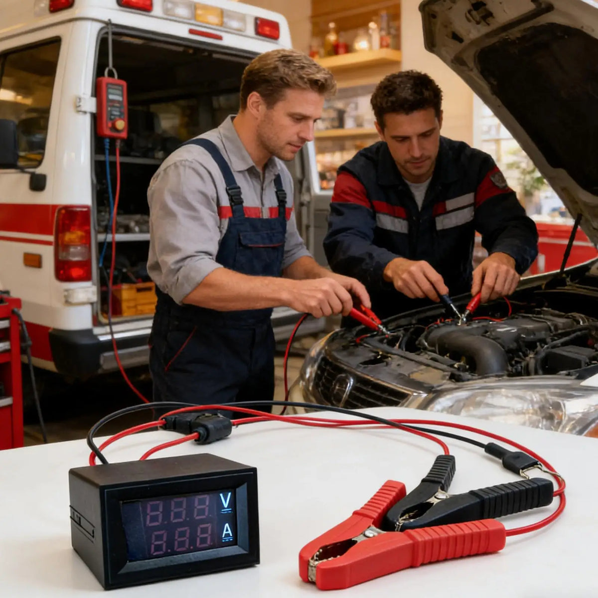 Vehicle Battery Drain Tester | Parasitic Draw Detection Tool Automotive Diagnostic Tool QXL