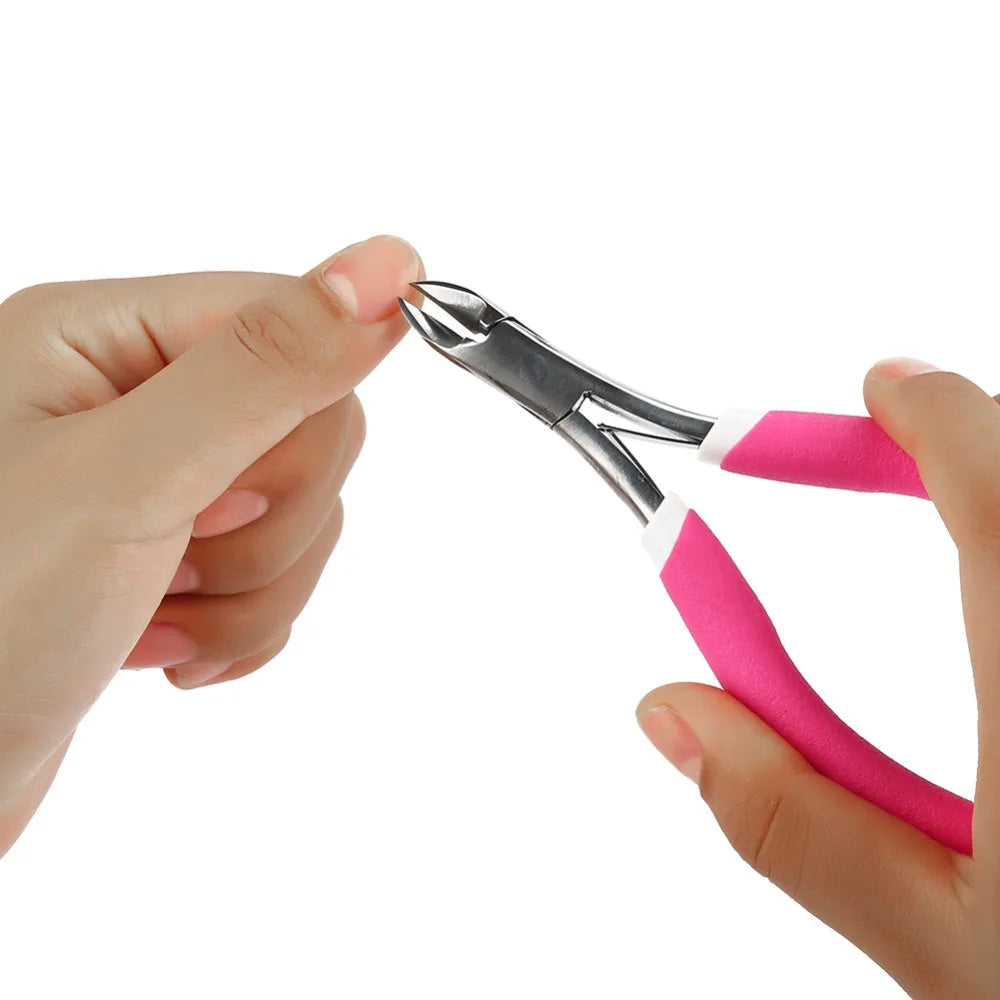 Stainless Steel Cuticle Nipper | Double Spring Nail Trimmer Cuticle Nipper QXL