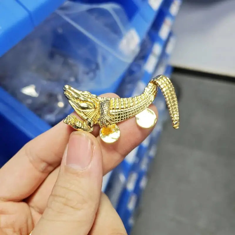 Vintage Crocodile & Octopus Men's Suit Lapel Brooch Pin Lapel Brooch Pin QXL