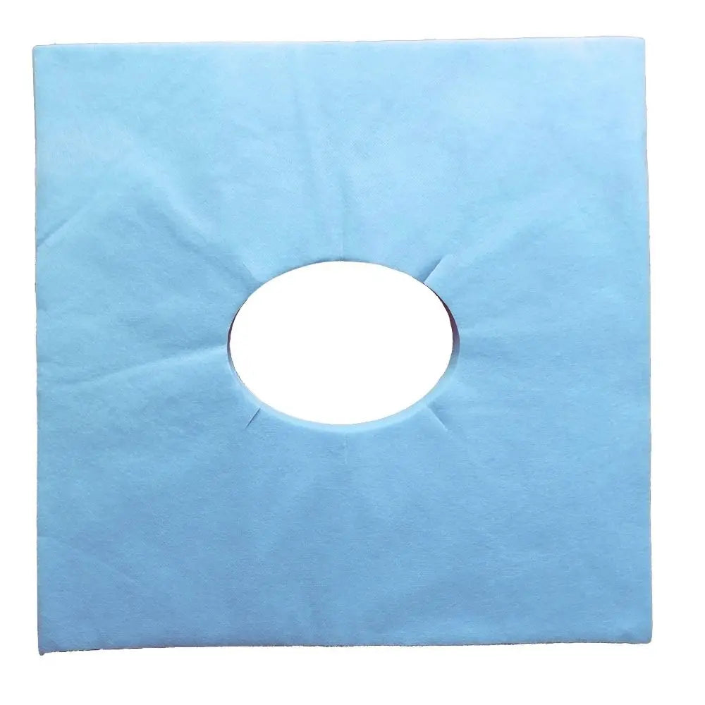 100-Pack Disposable Face Hole Towels | Massage & Spa Bed Disposable Massage Towel QXL