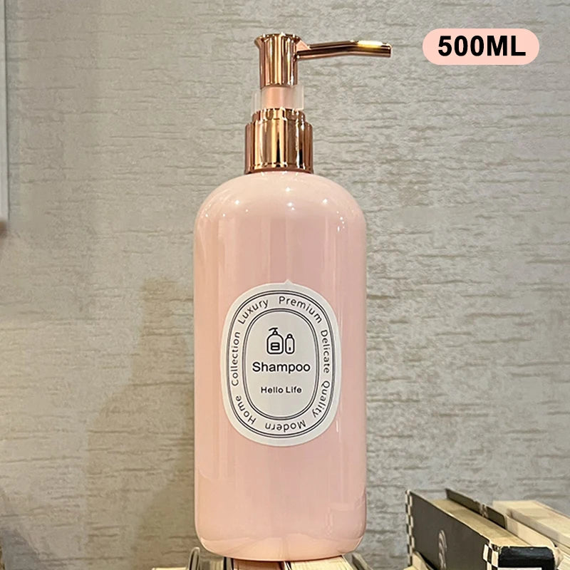 250/500ml Refillable Pump Soap Dispenser Bottle | Bathroom Pump Dispenser Bottle QXL L