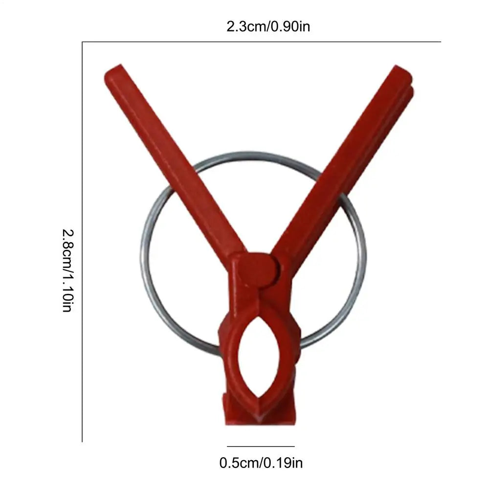 50-Pack Plant Grafting Clips for Tomatoes, Cucumbers & Melons Plant Grafting Clips QXL Round mouth