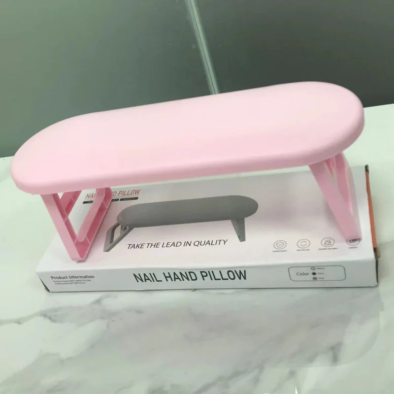 Foldable Nail Hand Rest Cushion | Manicure Arm Support Pillow Nail Arm Rest QXL