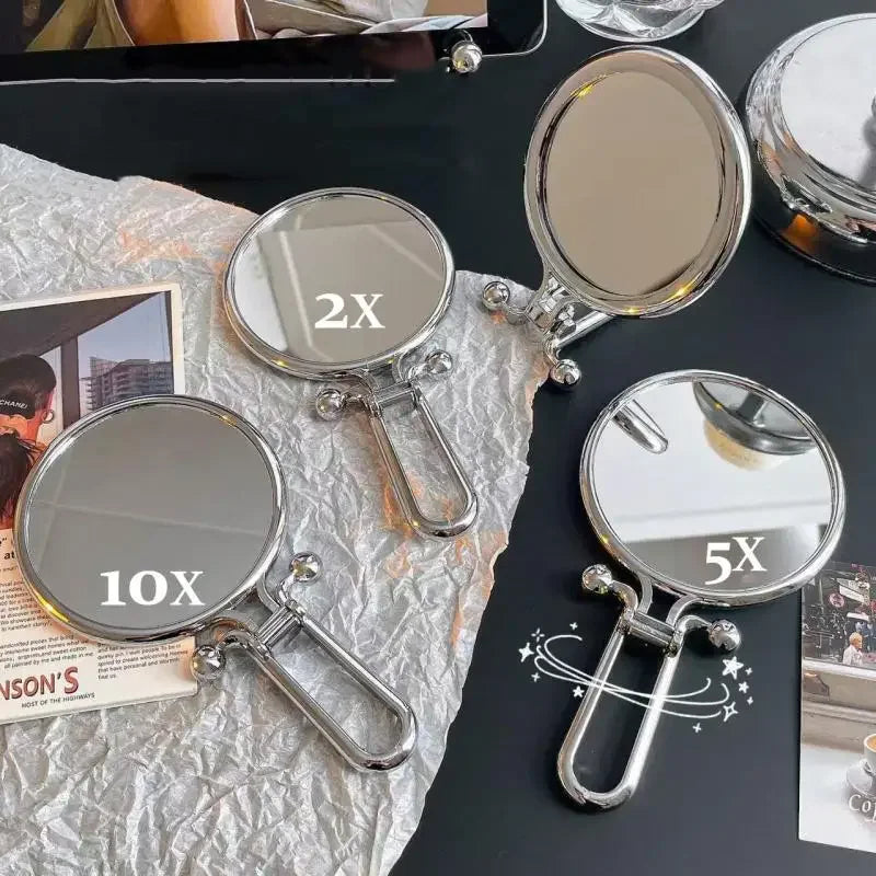 Double-Sided Magnifying Makeup Mirror 2x 5x 10x Foldable Magnifying Makeup Mirror QXL