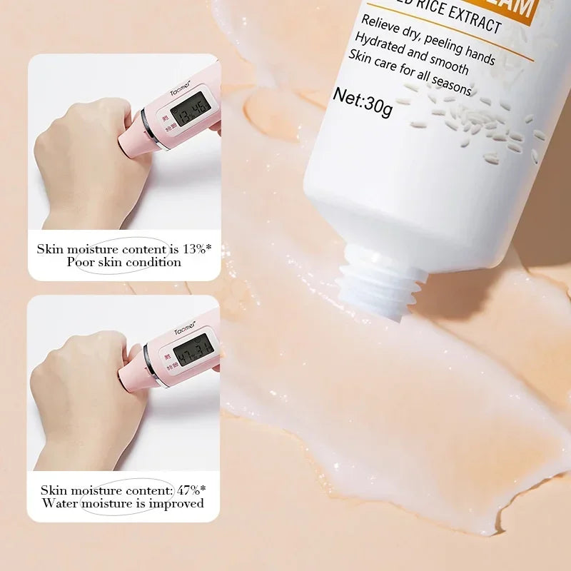 BIOAQUA Rice Hand Cream – Nourishing Deep Hydration 30g Hand Cream QXL
