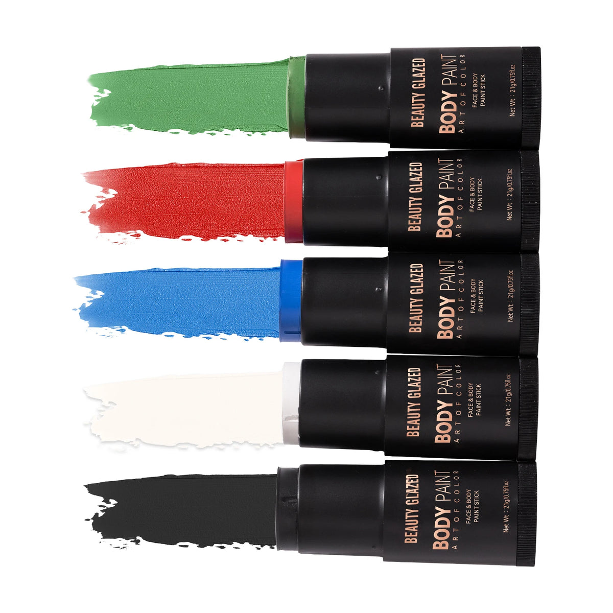 Neon Face Paint Crayon | UV Glow Body Paint Stick for Parties Face & Body Paint QXL
