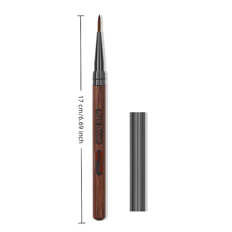 Sandalwood Nail Art Detail Brush Pen | Painting & Carving Nail Art Brush Pen QXL