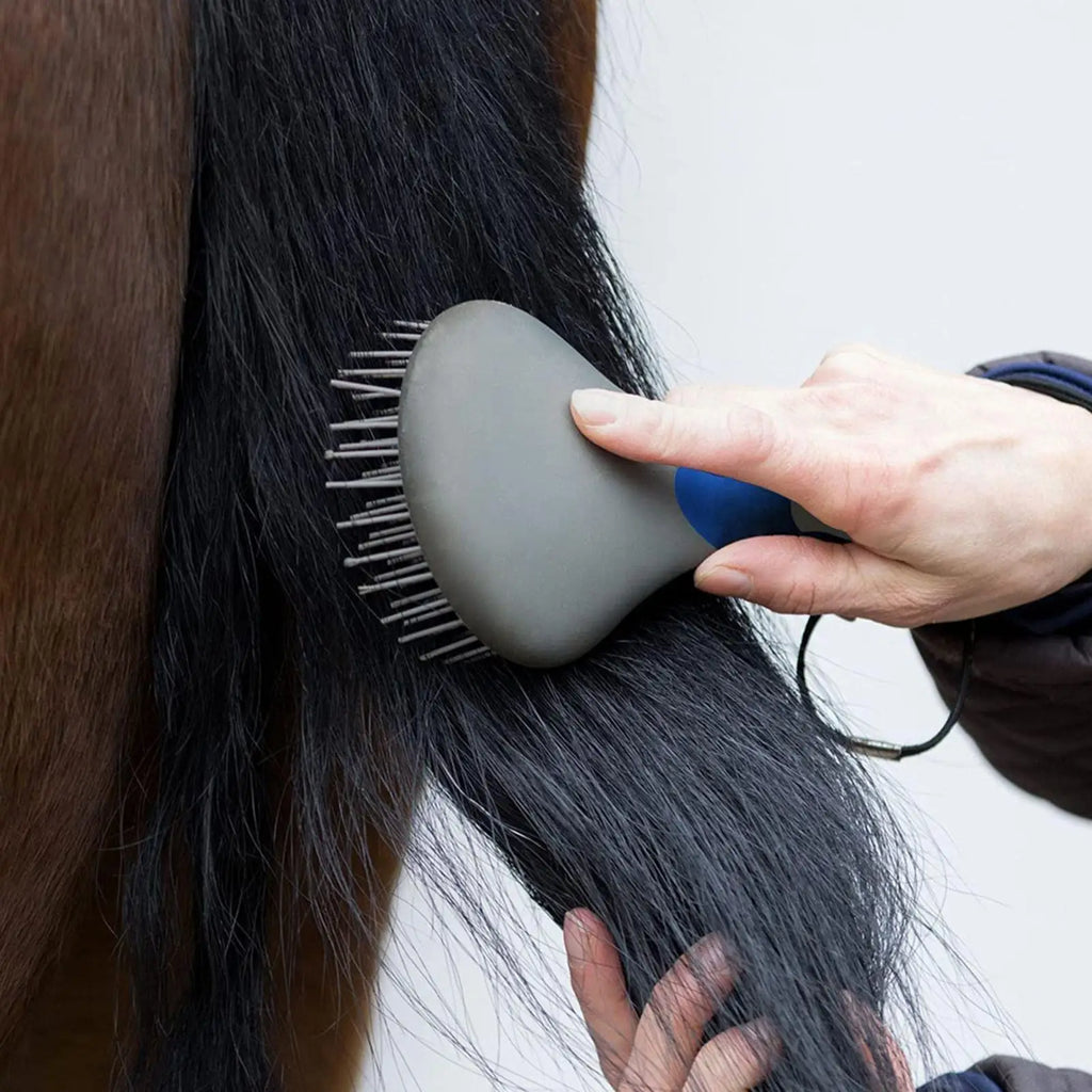 Horse Mane & Tail Brush | Ergonomic Grooming Detangler Horse Grooming Brush QXL