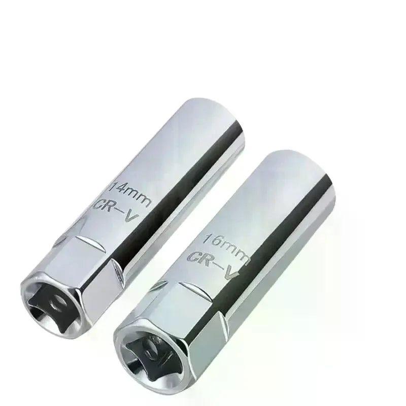 Magnetic Spark Plug Socket Wrench Adapter 14mm & 16mm Kit Spark Plug Socket Tool QXL
