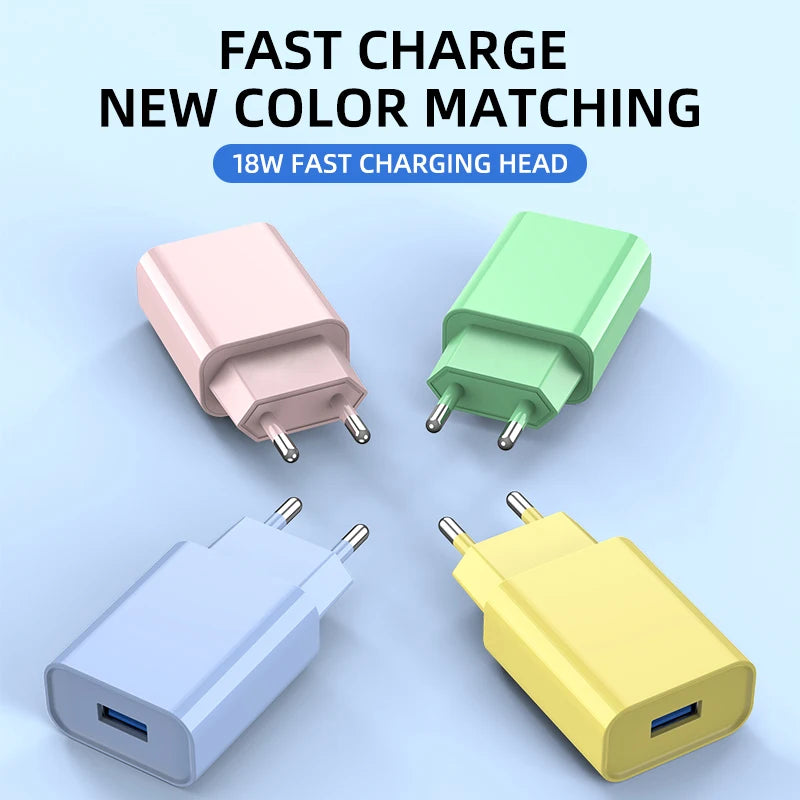 Quick Charge 3.0 USB Wall Charger | EU & US Travel Adapter USB Wall Charger QXL