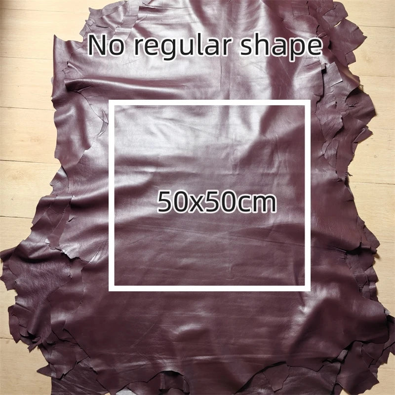 Whole Sheepskin First Layer Leather 0.5/0.6mm DIY Fabric Leather Craft Fabric QXL