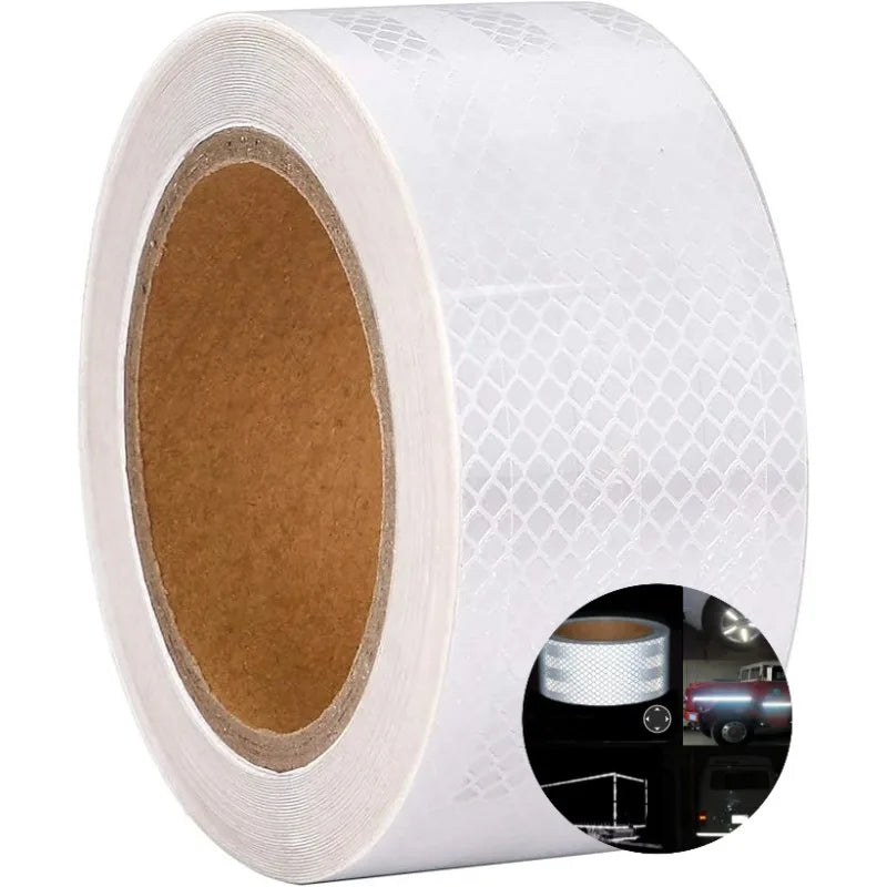 Reflective Safety Tape 10M×5cm | Car Truck Bike Strip Sticker Reflective Safety Tape QXL