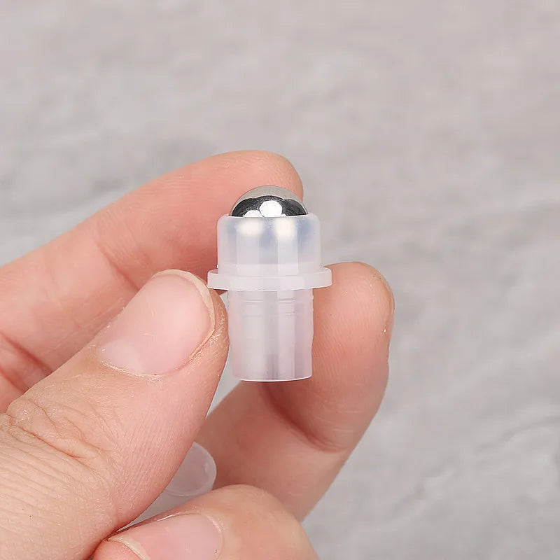 Stainless Steel Roller Ball Fitments for 5ml & 10ml Bottles | 5/10pk Roller Ball Fitment QXL