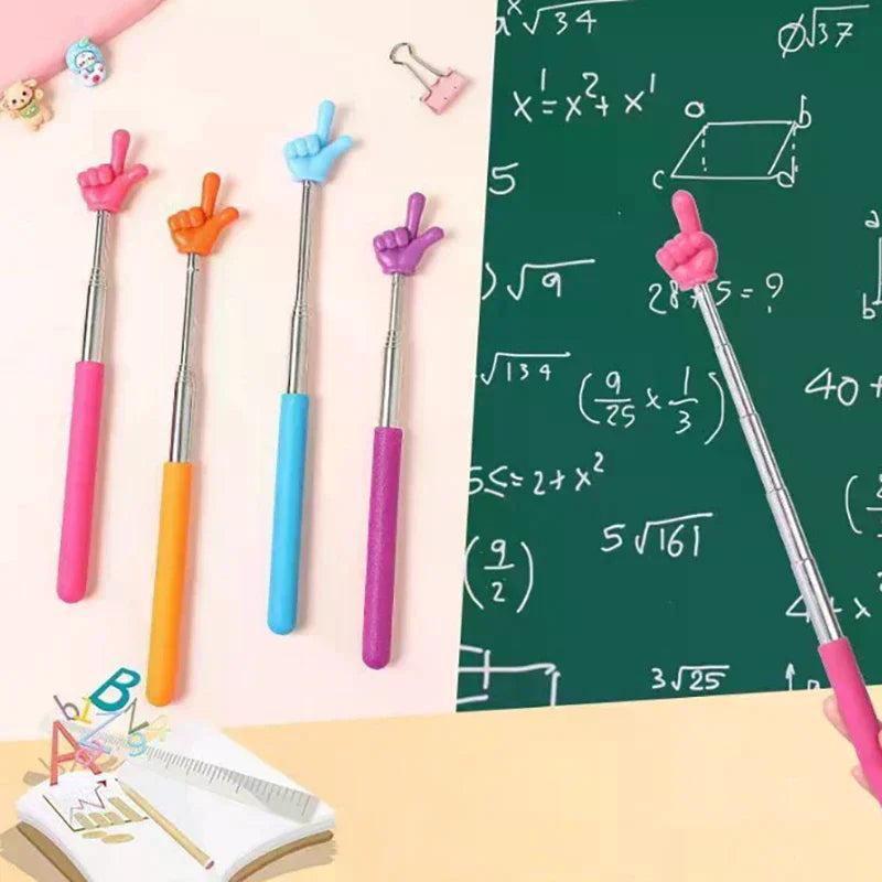Retractable Telescopic Teacher Pointer Stick | Finger Tip Teacher Pointer Stick QXL