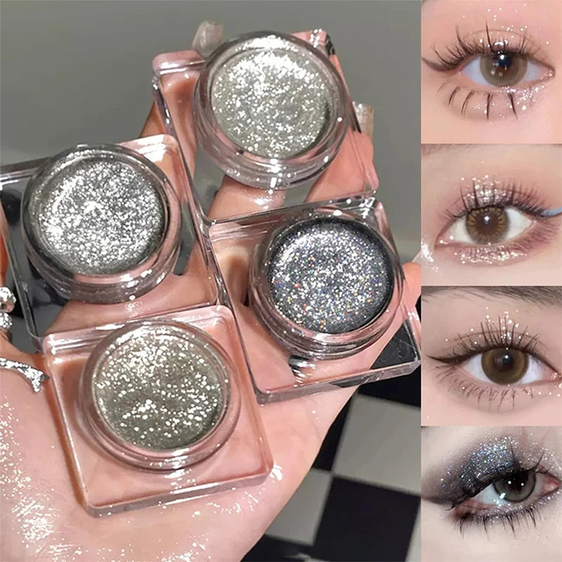 Metallic Liquid Eyeshadow | Shimmer Glitter Highlighter 5g Liquid Eyeshadow QXL