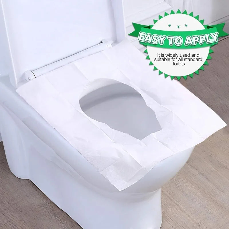 Disposable Toilet Seat Covers | Travel & Camping 10–100 pcs Disposable Seat Cover QXL