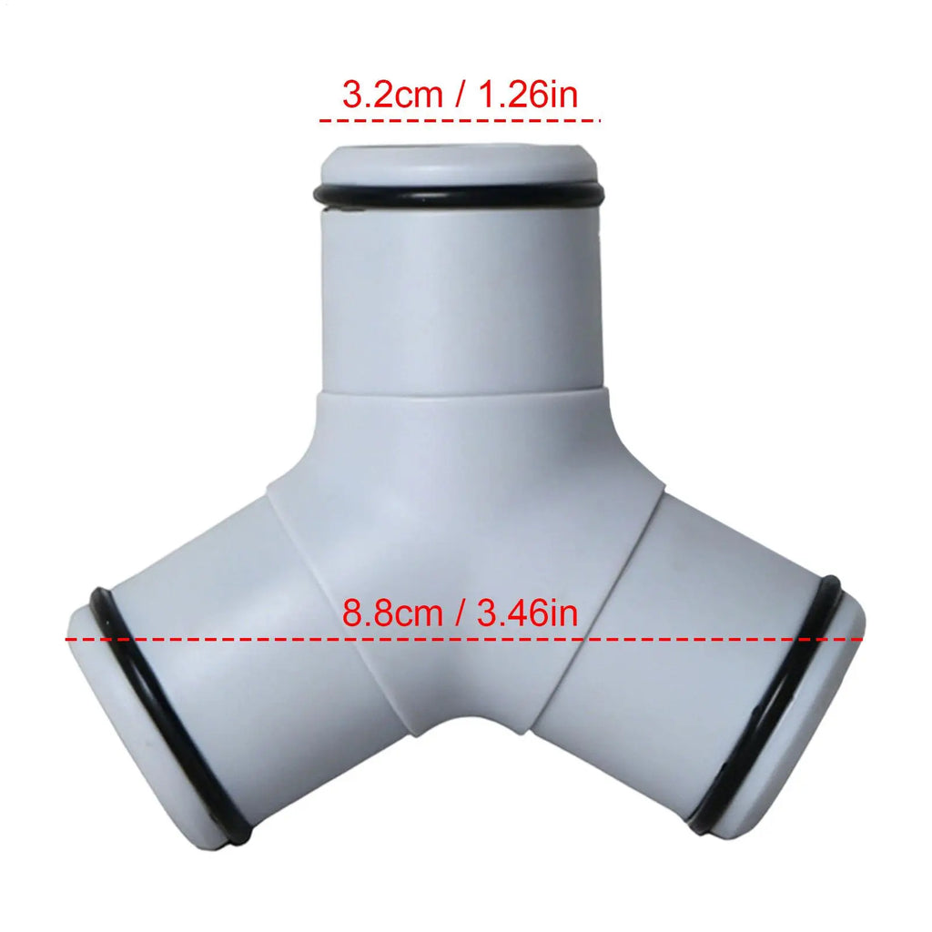 32mm Y-Shape Pool Hose Adapter | Quick Connect Splitter Pool Hose Adapter QXL