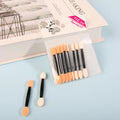 10-Pack Double-Sided Sponge Eyeshadow Applicators | Mini Eyeshadow Applicator QXL 10pcs