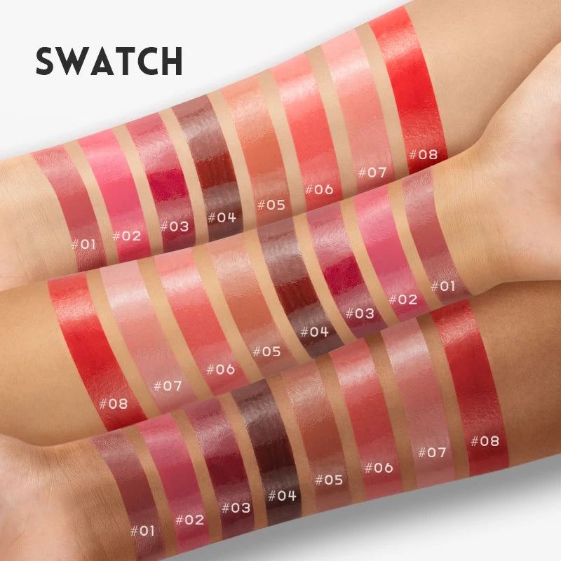 Mirror Shine Watery Lip Gloss | Non-Stick Glass Lip Tint Lip Gloss QXL
