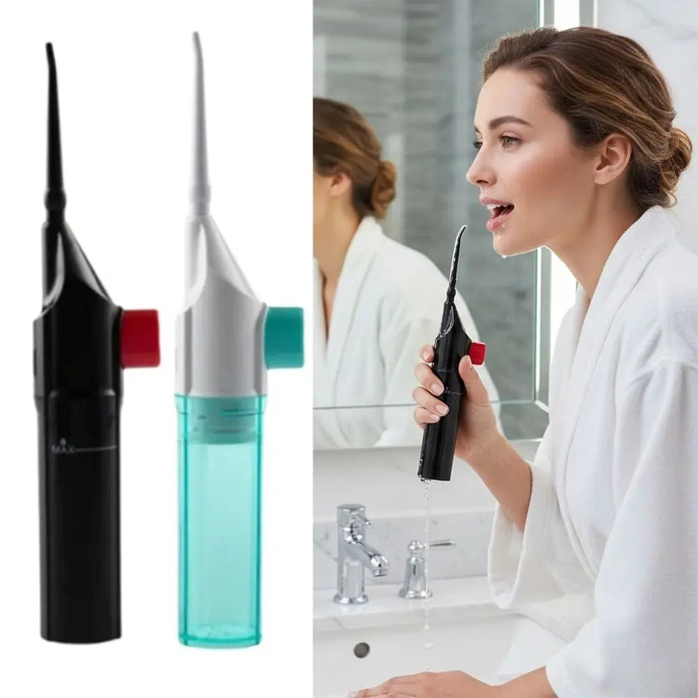 Portable Manual Water Flosser | High-Pressure Oral Irrigator Water Flosser QXL