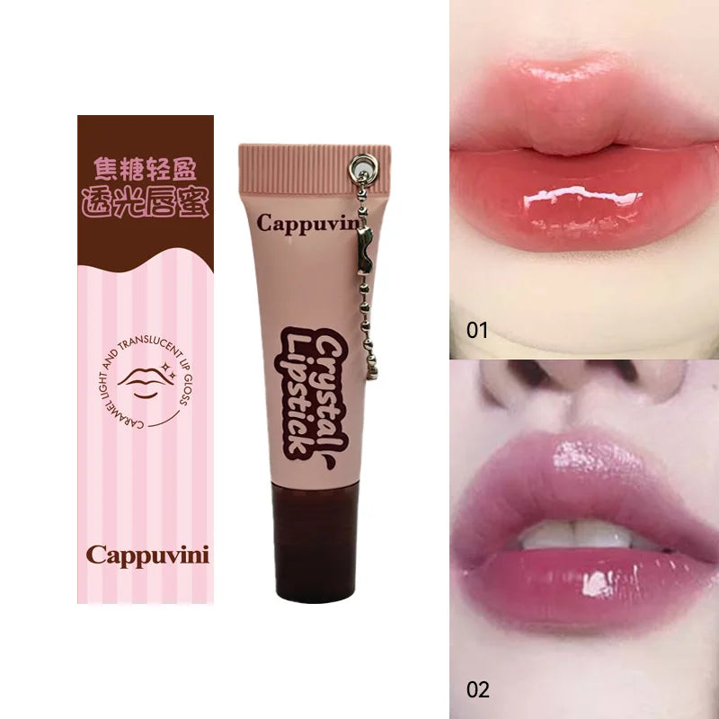 Cappuvini Caramel Shine Lip Gloss – Moisturizing & Long-Lasting Lip Gloss QXL